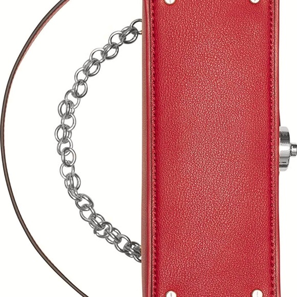 Calvin Klein Statement Series Lock Daytonna Convertible Shoulder Bag - Picture 4 of 7